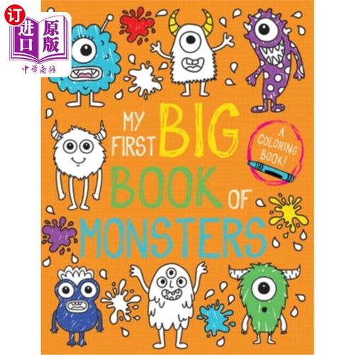 海外直订My First Big Book of Monsters 我的第一本关于怪物的大书