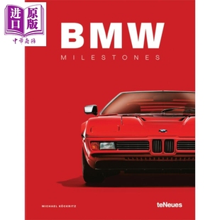 预售 宝马里程碑 咖啡桌书 英文原版 BMW Milestones Michael Kockritz【中商原版】