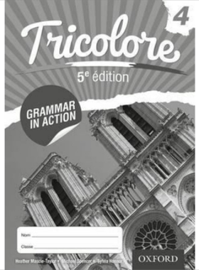 现货 牛津大学出版 Tricolore 4 Grammar in Action Workbook 法语语法练习册 备考教辅 Oxford 英文原版 进口图书【中商原版】