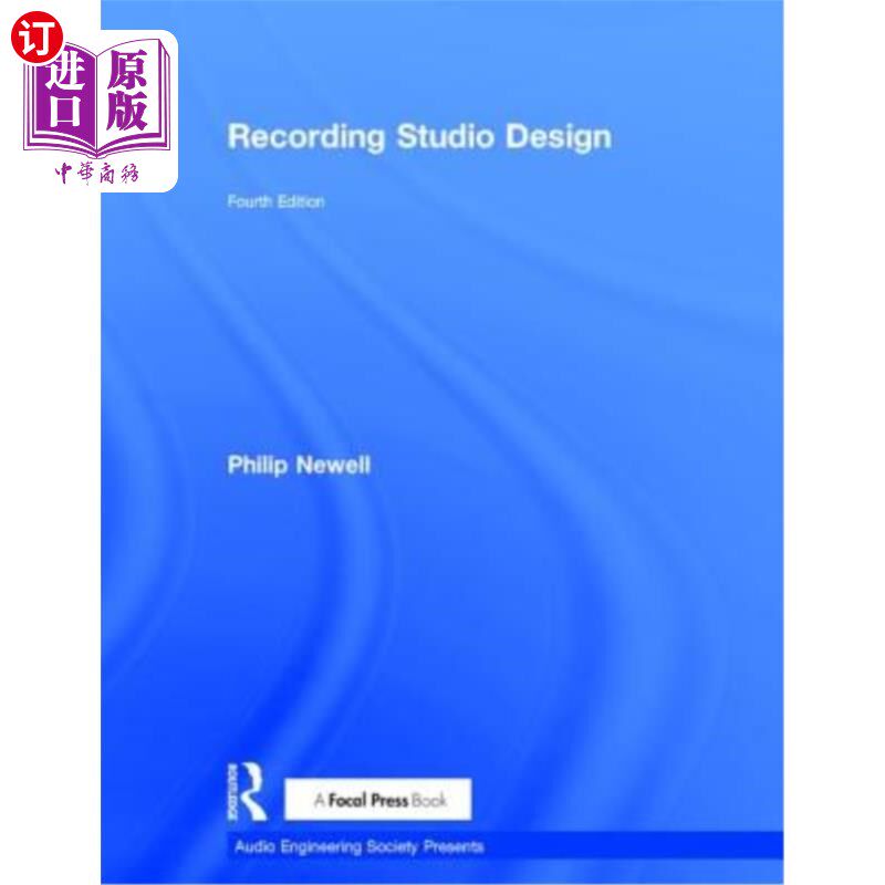 海外直订Recording Studio Design 录音室设计