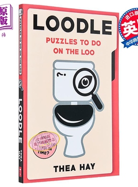 预售 厕所谜题 Loodle Puzzles to do on the Loo 英文原版 Scholastic 益智解谜书 儿童读物【中商原版】