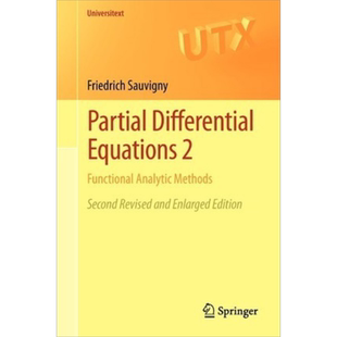 现货 偏微分方程2 Partial Differential Equations 2 英文原版 Friedrich Sauvigny【中商原版】Universitext