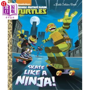 Ninja Teenage 忍者神龟 Like 像忍者一样滑冰 Turtles 海外直订Skate Mutant