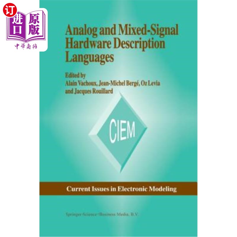 海外直订Analog and Mixed-Signal Hardware Description Language 模拟和混合信号硬件描述语言 书籍/杂志/报纸 科学技术类原版书 原图主图