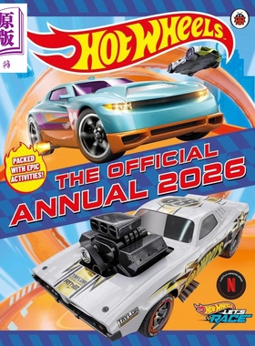 预售 风火轮2026年鉴 Hot Wheels The Official Hot Wheels Annual 2026 英文原版 儿童卡通动画 活动故事书 进口童书【中商原版】