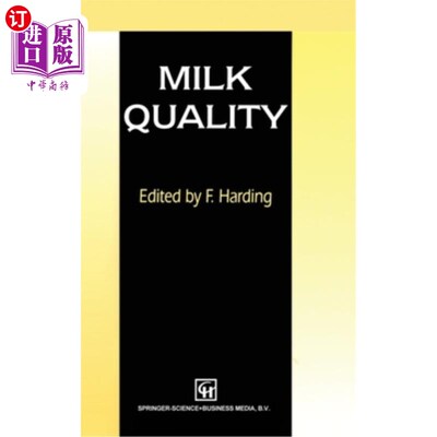海外直订Milk Quality, First Edition 牛奶质量，第一版