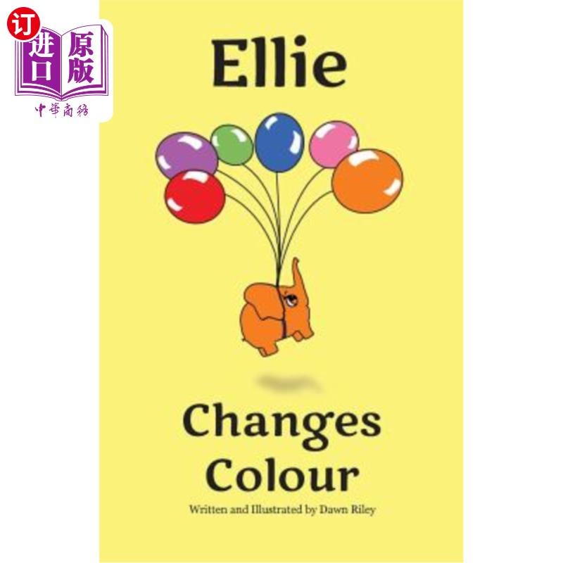 海外直订Ellie Changes Colour 埃莉变色