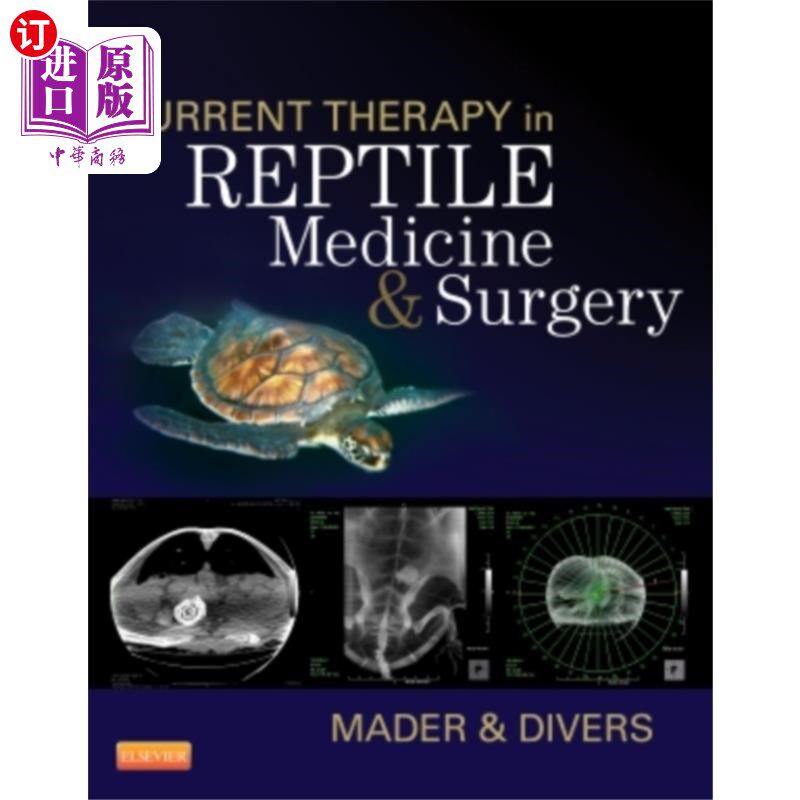 海外直订医药图书Current Therapy in Reptile Medicine and Surgery 爬行动物医学和外科的当前疗法