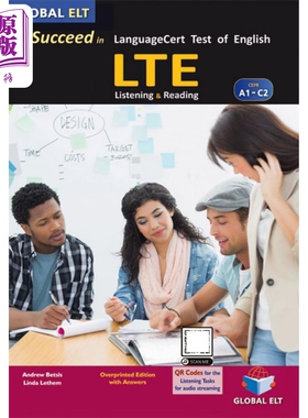 现货 Succeed in LanguageCert LTE -CEFR A1-C2 -CEFR Pre-A1 -Practice Tests 朗思考试LTE-CEFRA1-C2-CEFRPre-A1【中商原版】