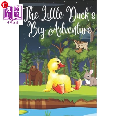 海外直订The Little Duck's Big Adventure: Duck's Journey 小鸭子的大冒险:鸭子的旅程