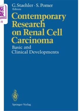 海外直订医药图书Contemporary Research on Renal Cell Carcinoma: Basic and Clinical Developments 肾细胞癌的基础和临床