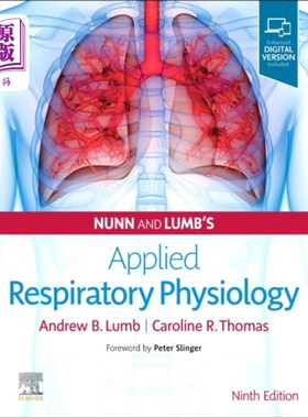 海外直订医药图书Nunn and Lumb's Applied Respiratory Physiology Nunn和Lumb的应用呼吸生理学