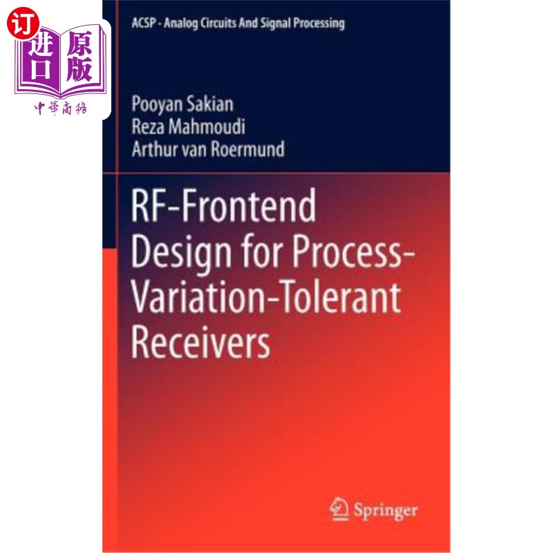 海外直订Rf-Frontend Design for Process-Variation-Tolerant Receivers 过程可变接收机射频前端设计