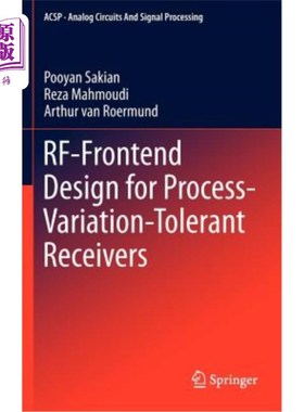 海外直订Rf-Frontend Design for Process-Variation-Tolerant Receivers 过程可变接收机射频前端设计