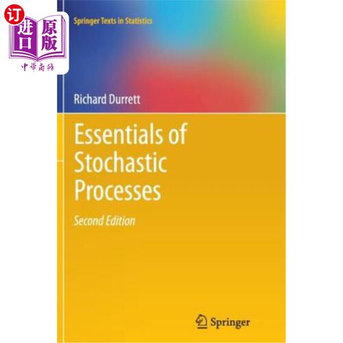 海外直订Essentials of Stochastic Processes 随机过程的本质