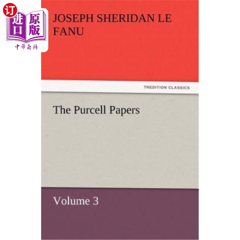 海外直订The Purcell Papers 珀塞尔文件