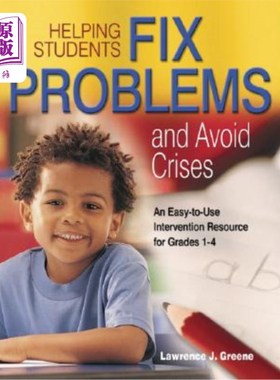 海外直订Helping Students Fix Problems and Avoid Crises: An Easy-To-Use Intervention Reso 帮助学生解决问题和避免危机
