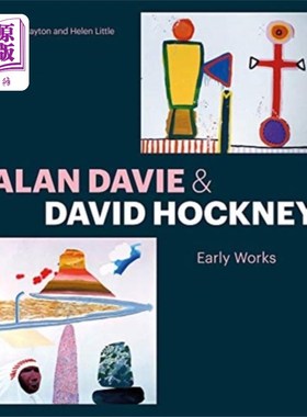 海外直订Alan Davie and David Hockney 艾伦·大卫和大卫·霍克尼
