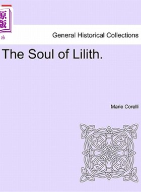 海外直订The Soul of Lilith, Vol. II 《莉莉丝的灵魂》，第二卷