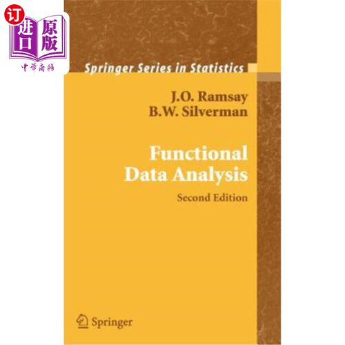 海外直订Functional Data Analysis 功能数据分析