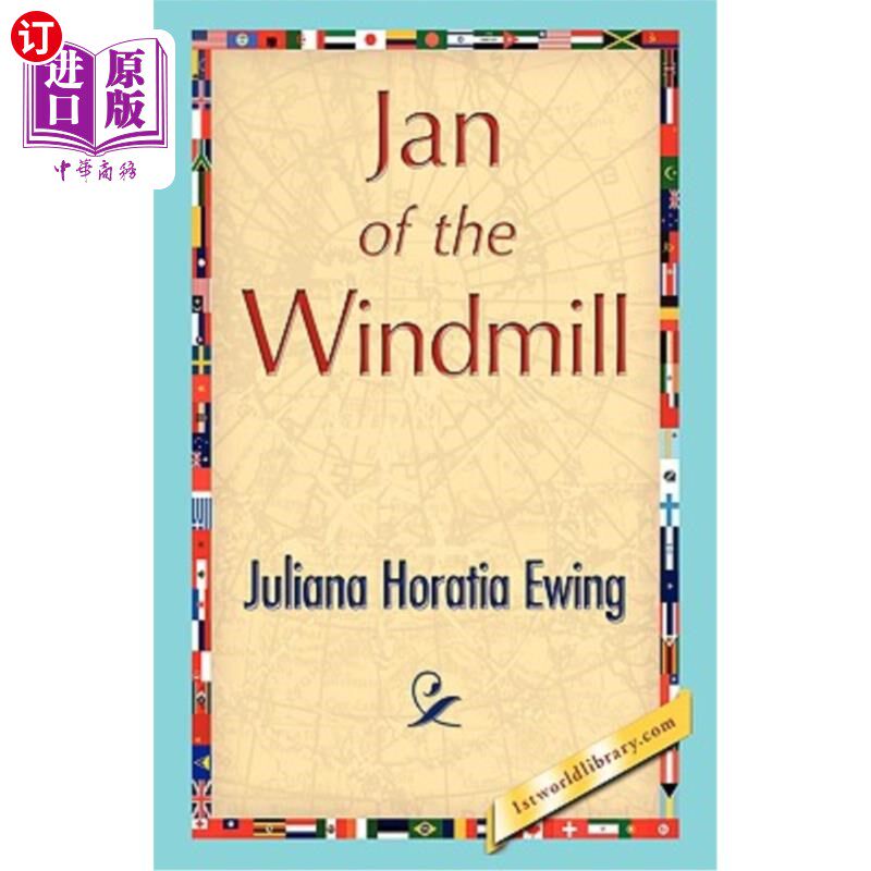 海外直订Jan of the Windmill 风车的简
