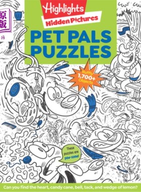 海外直订Pet Pals Puzzles 宠物朋友游戏