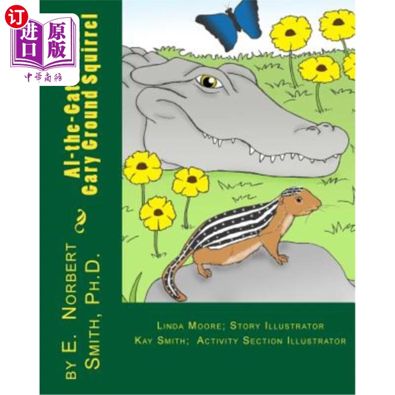 海外直订Al-the-Gator and Gary Ground squirrel 鳄鱼和地松鼠加里