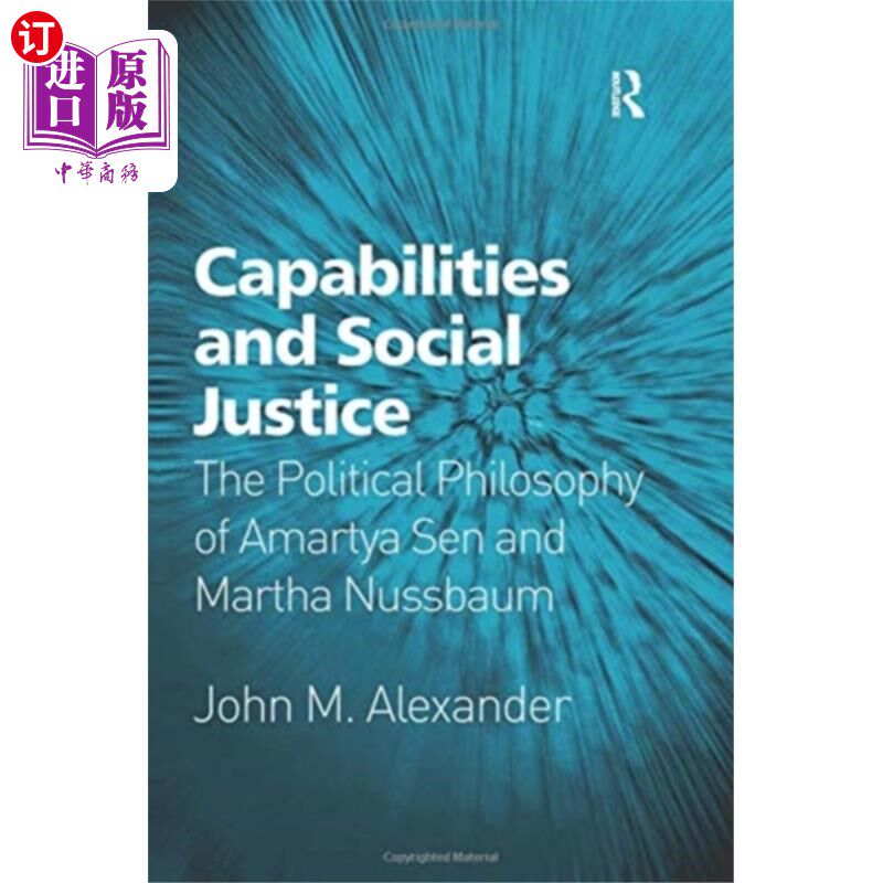 海外直订Capabilities and Social Justice 能力与社会公正