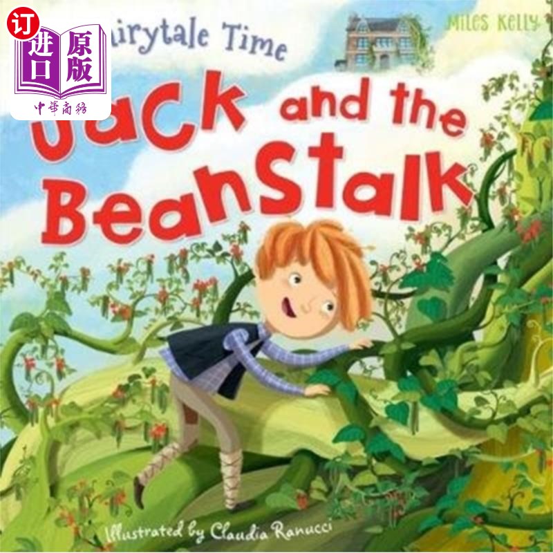 海外直订My Fairytale Time: Jack and the Beanstalk 我的童话时光:杰克和豆茎