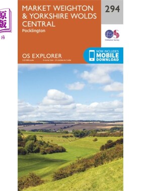 海外直订Market Weighton and Yorkshire Wolds Central 市场重量顿和约克郡世界中心