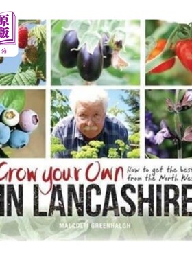 海外直订Grow Your Own in Lancashire 在兰开夏郡自己种吧