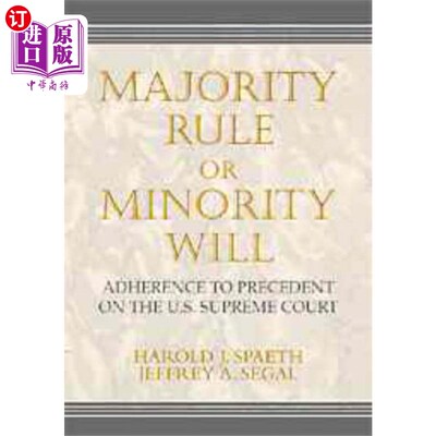 海外直订Majority Rule or Minority Will 多数决定还是少数意志