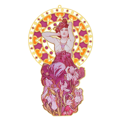 造物加金属书签穆夏风