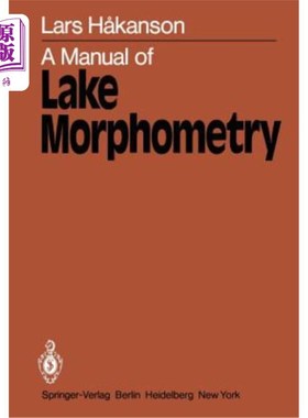 海外直订A Manual of Lake Morphometry 湖泊形态测量手册