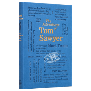 预售 汤姆索亚历险记 Word Cloud Classics Adventures Of Tom Sawyer 英文原版 Mark Twain   【中商原版】