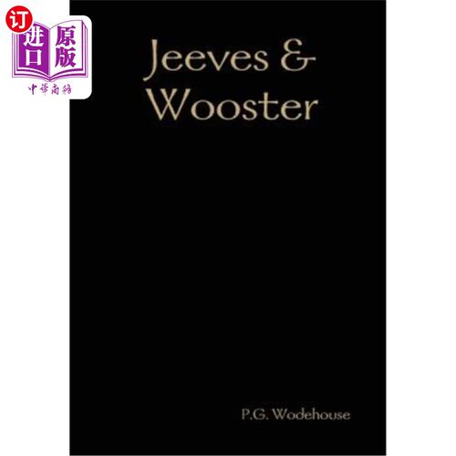 海外直订Jeeves & Wooster 吉维斯和伍斯特
