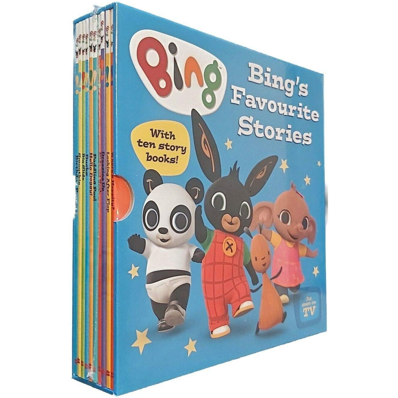 Bing - Bings Favourite Stories 小黑兔兵兵的故事集 英文原版 进口图书 儿童绘本 动物故事图画书 儿童读物【中商原版】