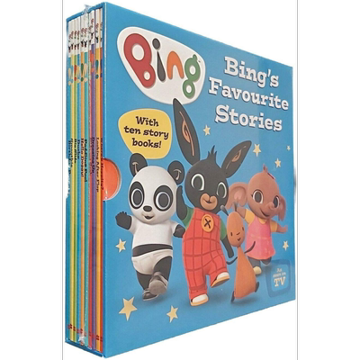 Bing - Bings Favourite Stories 小黑兔兵兵的故事集 英文原版 进口图书 儿童绘本 动物故事图画书 儿童读物【中商原版】