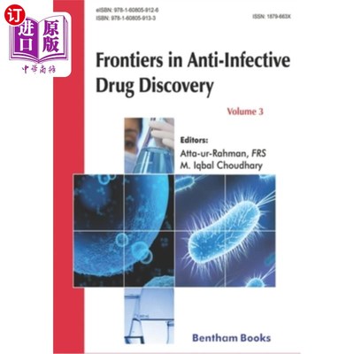 海外直订医药图书Frontiers in Anti-Infective Drug Discovery: Volume 3 抗感染药物发现前沿:第3卷