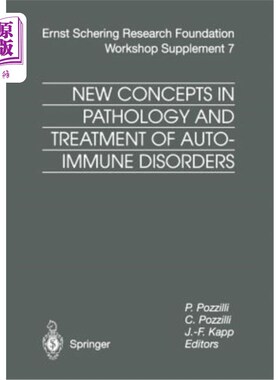 海外直订医药图书New Concepts in Pathology and Treatment of Autoimmune Disorders 自身免疫性疾病病理学和治疗的新概念