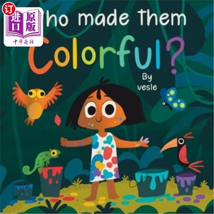 海外直订Who colorful them 是谁把它们做成彩色 made