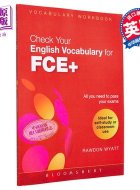 Check Your English Vocabulary for FCE+ 检查您的 FCE+ 英语词汇 Bloomsbury 英文原版 英语词汇学习【中商原版】