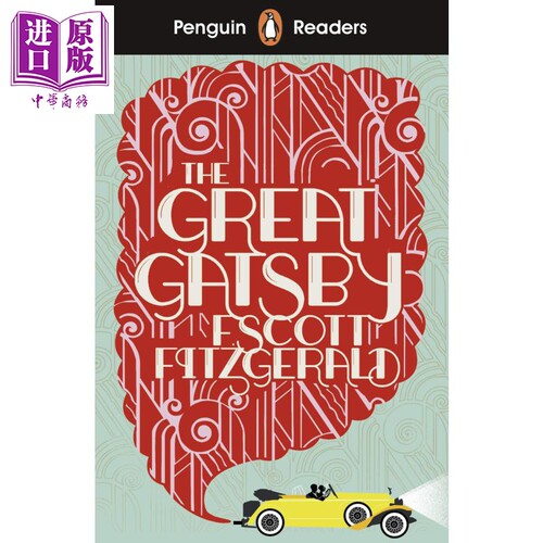 Penguin Readers Level 3 The Great Gatsby ELT企鹅分级文学经典3级 了不起的盖茨比 英文原版进口图书 儿童读物【中商原版?