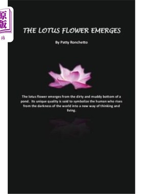 海外直订The Lotus Flower Emerges 莲花绽放