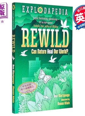 预售 爆炸百科系列 回归自然 Explodapedia Rewild 英文原版 Ben Martynoga 科学百科 科普与科学通识【中商原版】