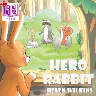 Tale Rabbit Instructive 教育故事： 海外直订Hero For Picture Rhyming Little 英雄兔：小兔子 Book