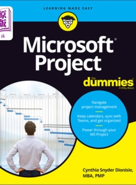 海外直订Microsoft Project for Dummies 微软傻瓜项目