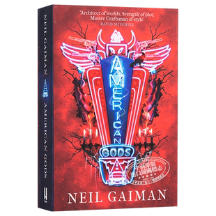 【中商原版】尼尔盖曼 美国众神 American Gods 英文原版 Neil Gaiman 豆瓣高分