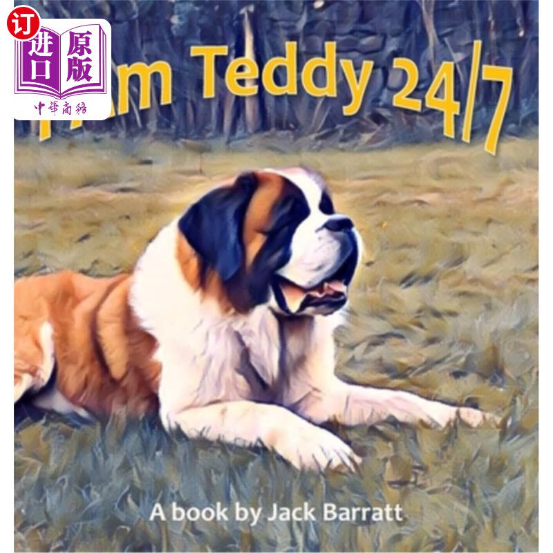 海外直订I Am Teddy 24/7 我是泰迪全天候