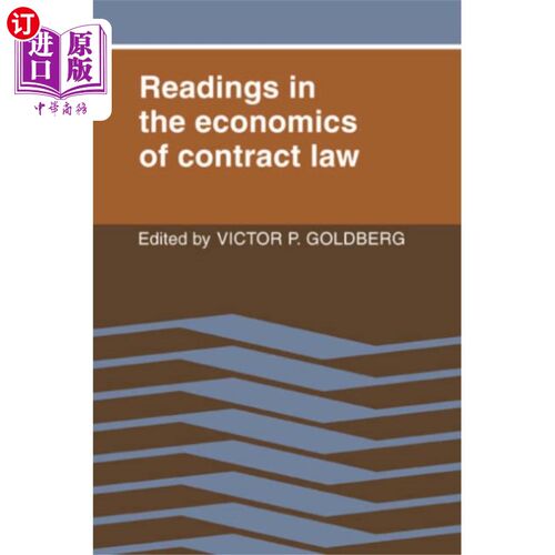 海外直订Readings in the Economics of Contract Law 合同法经济学读本